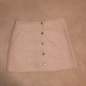 Corduroy skirt